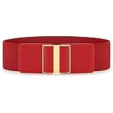 WHIPPY Women Wide Elastic Belt Stretchy Thick Belts for Women Dresses Ladies Fashion Waistband