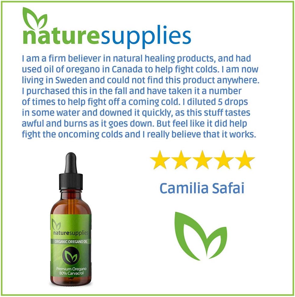 Oregano Oil 30ml, 80% Plus Carvacrol, Mediterranean Wild Oregano Oil, Steam-Distilled Essential Oil, Oil Oregano - Image 4