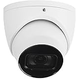Loryta Outdoor Security 4MP Ultra Low Light Starlight+ WDR IR Turret AI IP Camera, IP67 Weatherproof, Support POE and ePOE, B