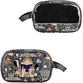 VAMSII Caraval Book Lover Gift - Remember It's Only a Game Fantasy Toiletry Bag | Romantasy Novel Merch | Literary Cosmetics Organize Gifts(USCaravalToiletry)