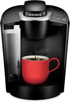 Keurig K-Classic Coffee Maker K-Cup Pod. Single Serve. Programmable. 6 to 10 oz. Brew Sizes. Black