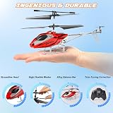 TERRAMUS Remote Control Helicopter 2.4GHz 3.5 Channel with Gyro LED Lights view 7