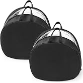 Yeyeplum Helmet Bag with Fleece Lining, Zipper and Handle, Nylon Durable Mx Motorcycle Helmet Storage Bag Medium Water-resistant, for Ski Snowmobile Dirt Bicycle Bike Storage Accessories