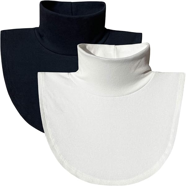 Women's Detachable False Mock Collar Dickey - Faux Neck Bib Turtleneck Top