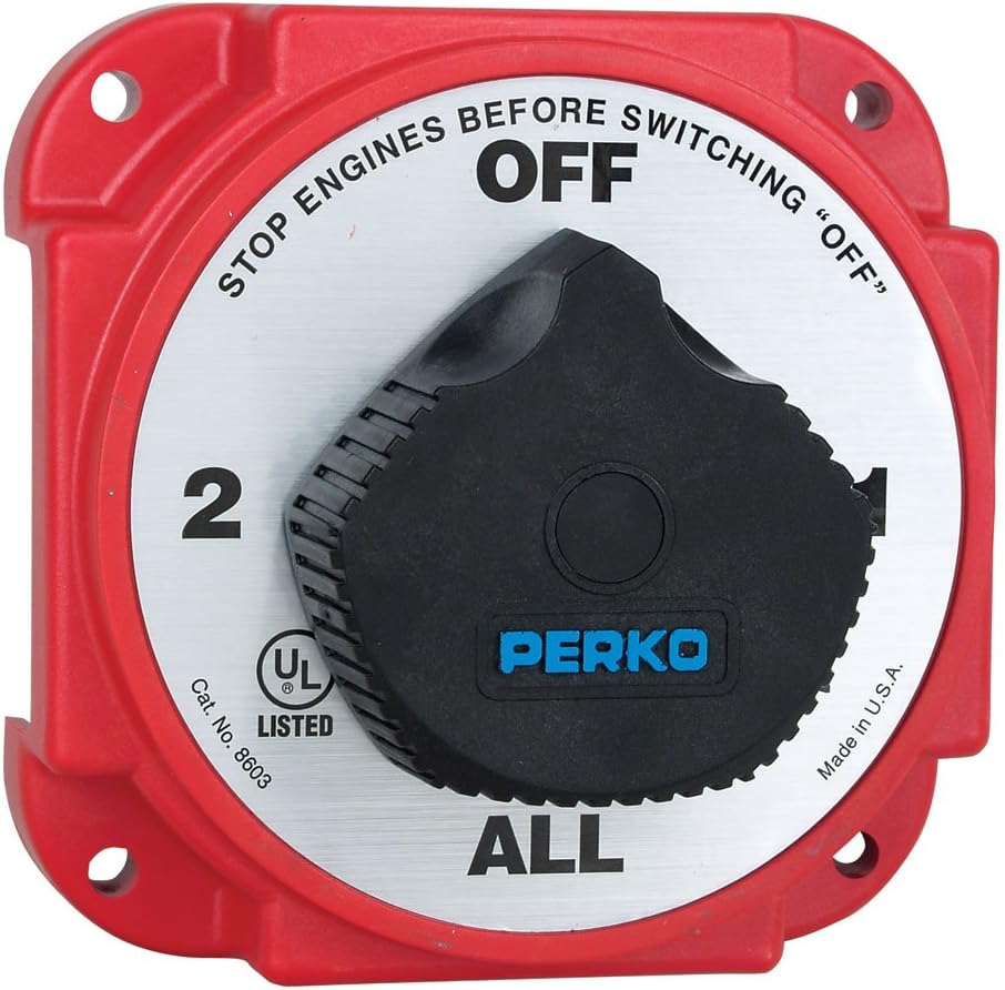 Perko Heavy Duty Dual Battery Switch