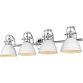 Golden Lighting Duncan CH 4 Light Bath Vanity