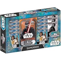 2025 Topps Chrome Star Wars SuperBox Trading Card Box - View 5