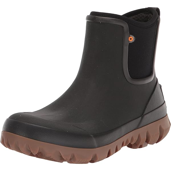 Bottes Bogs Arcata En Cuir Pour Homme - Taille 11 US - Noir/marron - Imperméables à Lacets - Occasion Très Bon état