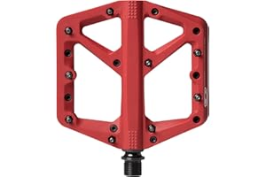 Crankbrothers Stamp Flat MTB Pedals - Size-Specific, Lightweight, Versatile, Durable Bike Pedals