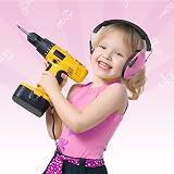 Dr.meter Ear Defenders Kids Pink 27.4dB SNR Hearing Protection Adjustable view 6