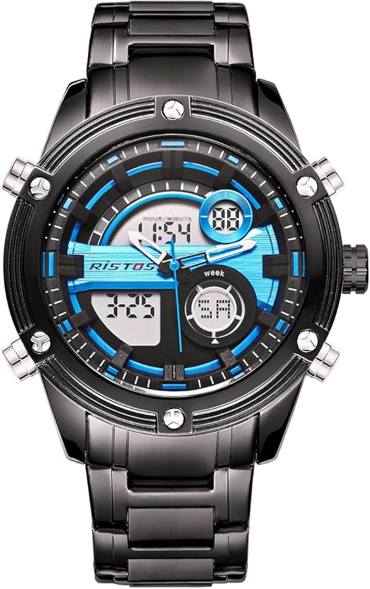 ristos analog digital watch