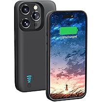 Loytal Battery Case for iPhone 16 Pro Max, 6000mAh Rechargeable