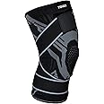 Tenace BJJ Knee Brace Grappling - Compression Knee Pad for Jiu Jitsu, MMA, Muay Thai, Wrestling, Judo - High Durability and Performance Unisex (X-Large)