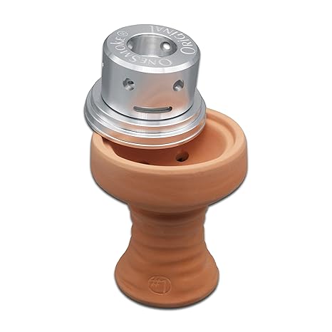 ShishaOfen OneSmoke inkl. 5-Loch Tontopf Made in Germany Tabakkopf Smokebox
