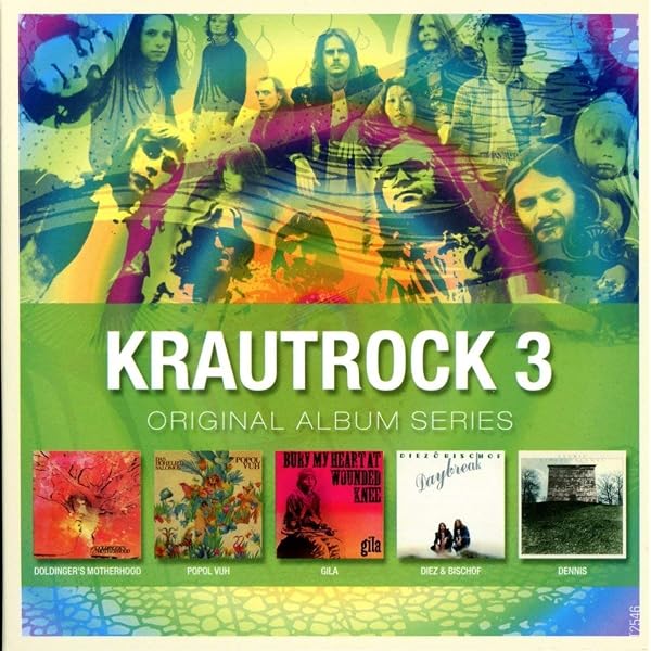 VARIOUS/KRAUTROCK - Krautrock - Original Album Series Vol.2 (5 CD