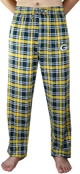 yellow plaid trousers mens