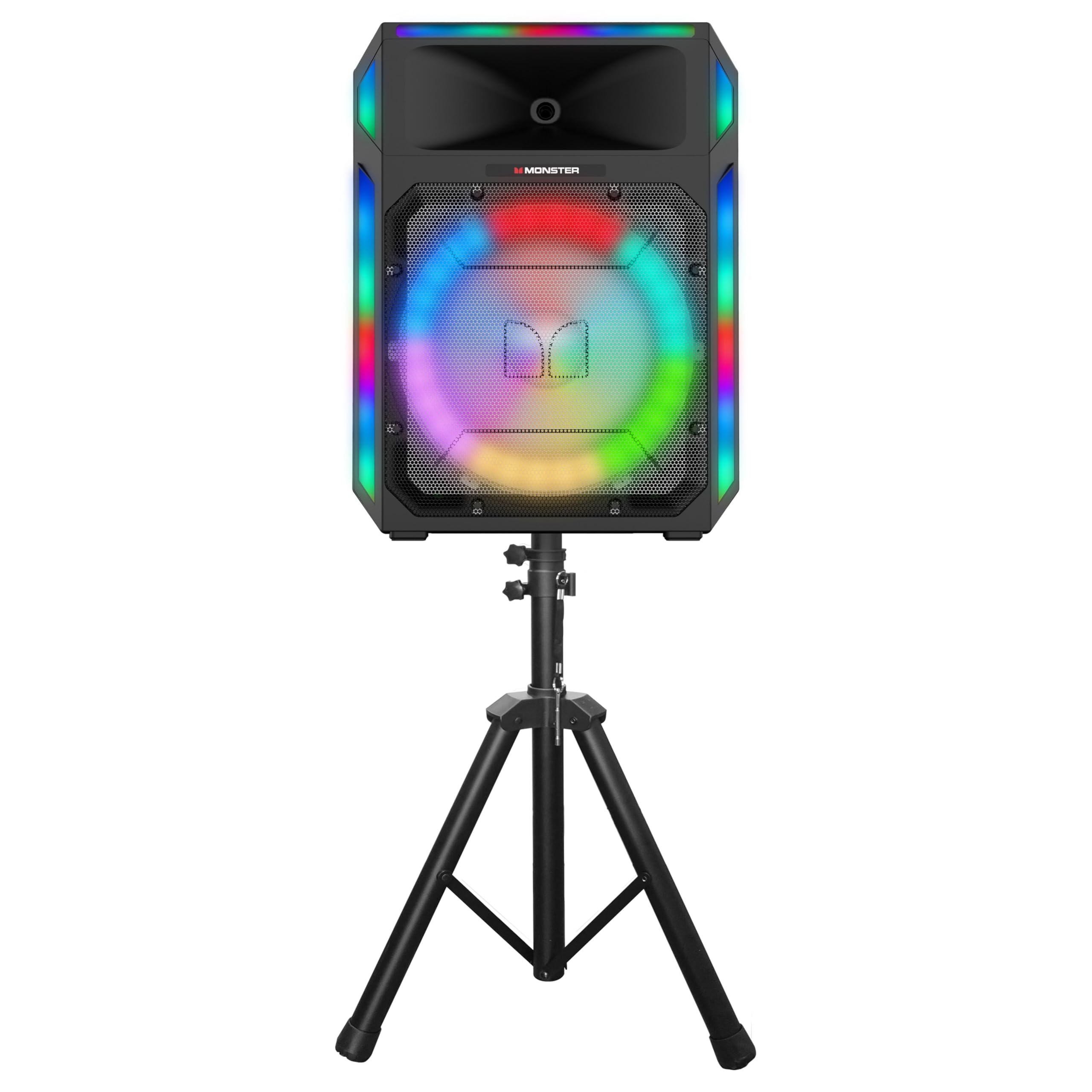 Monster X6 All-in-One Bluetooth Speaker System, Party Speaker, PA | 600W Power, 15