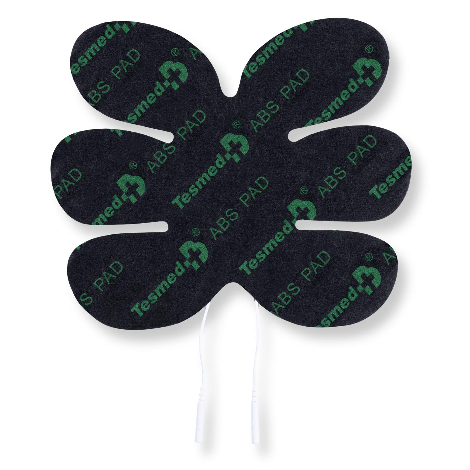 TESMED ABS Pad: Specific Electrode for Abs, Compatible with Electrostimulators with 2 mm Plug, Self-adhesive and Pre-gelled, Ideal for Effective Muscle Stimulation