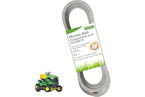 RGQSUN 42 inch Lawn Mower Deck Belt Compatible with John Deere GX20072 GY20570,Deck Drive Belt Compatible with L 100 130 1742 D100 D110 D120 D130 X110 X125 X145 E100 E110 E120