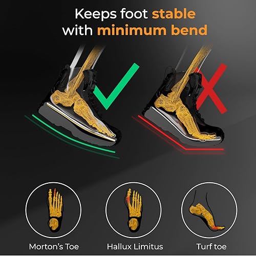 Turf Toe Carbon Insoles For Shoes Turf Toe Shoe Inserts For Toe