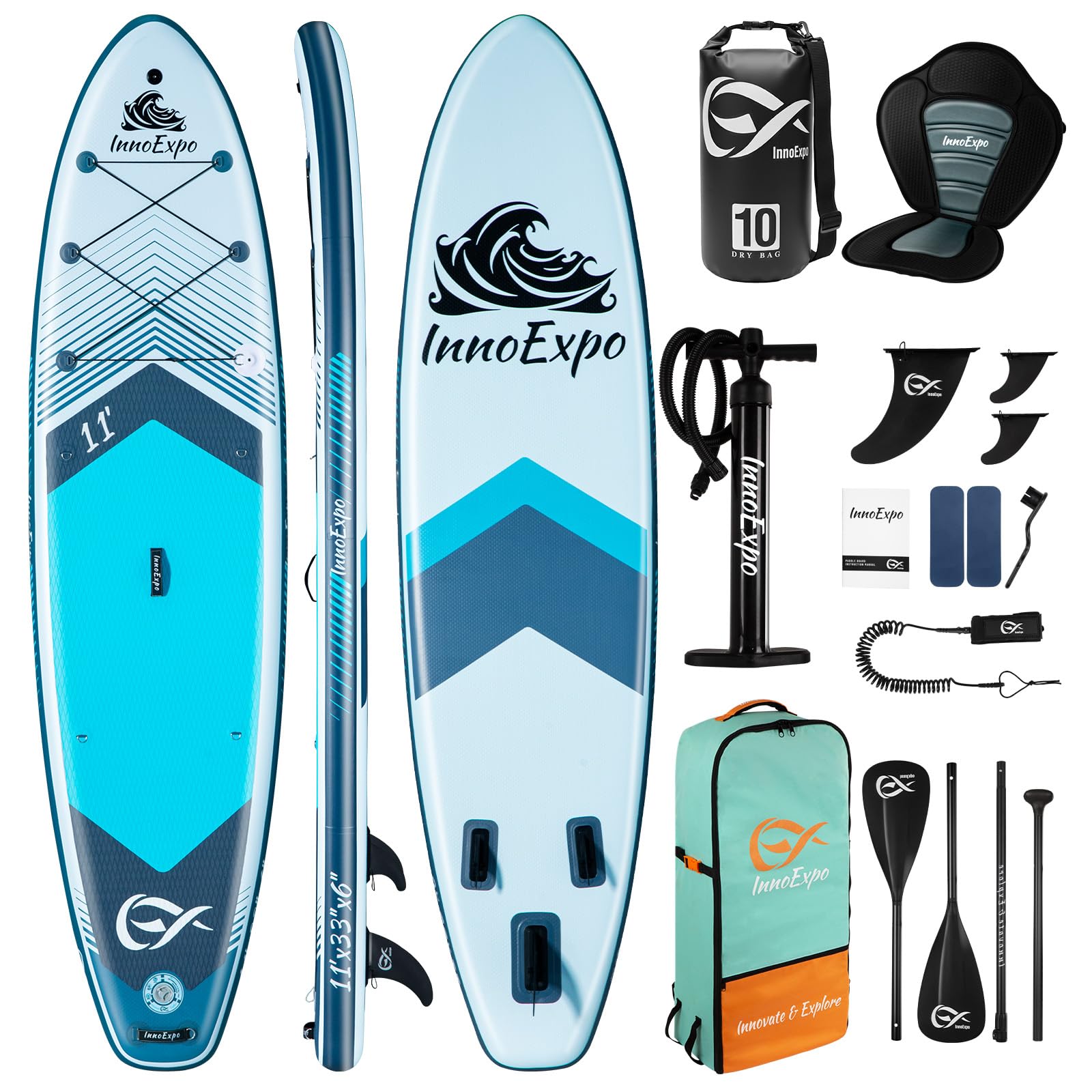 InnoExpo Inflatable Stand Up Paddle Boards with