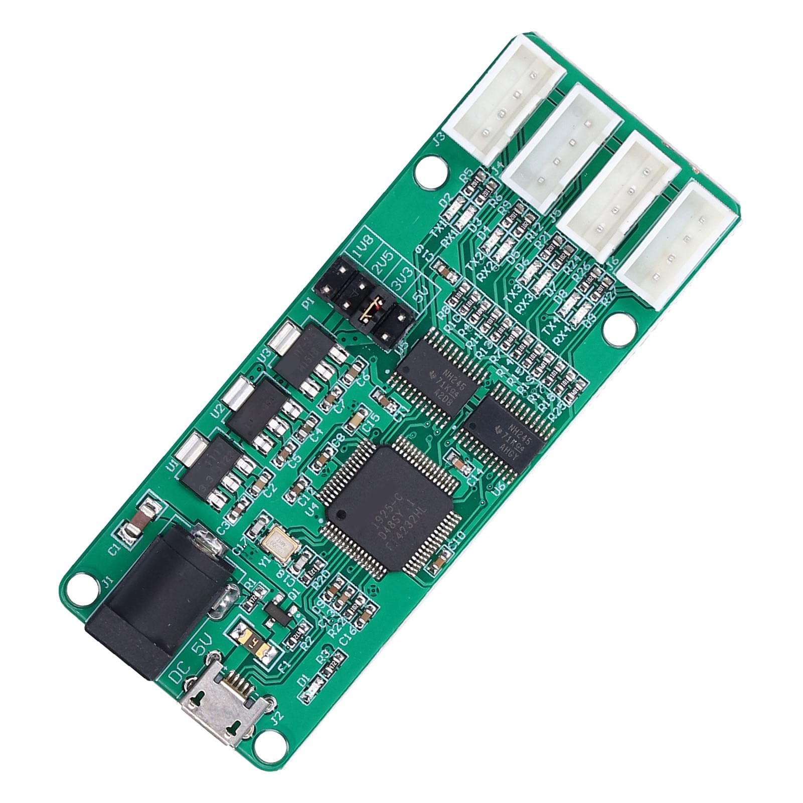 DollaTek FT4232-4TTL USB to 4 Way TTL Module FT4232HL UART Serial Port Module DC 5V 3.3V 2.5V 1.8V 4 Channel XH2.54 Interface Board