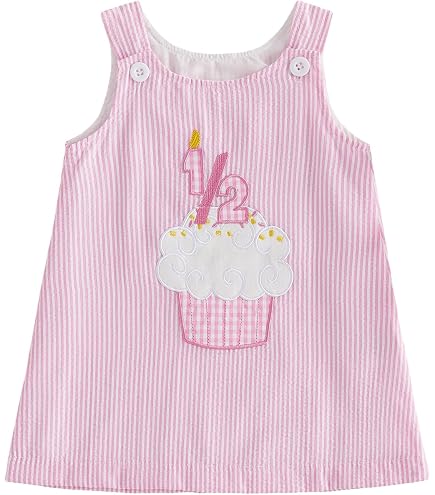 cupcake first birthday dress Sasaerucure Summer Baby Girl Clothes Plaid Peter Pan Collared Short Sleeve Romper Bow Embroidery Bodysuit Tops (Pink, 0-3 Months): Clothing, Shoes & Jewelry Color:Ivory/French Lilac/Nude 100% cotton light pink cocktail dresses Self Portrait, Ribbon Lace
