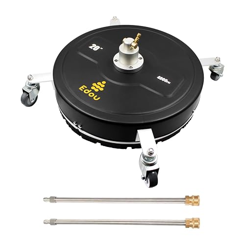 EDOU 20-Inch Pressure Washer Extension Wand Surface Cleaner - Composite ...