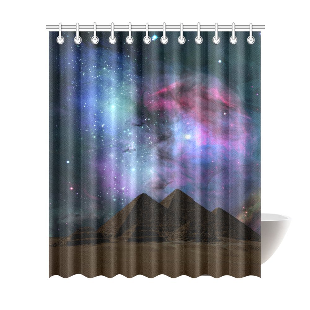 Amazon Com Egyptian Sphinx And Pyramid Shower Curtains 72 X 84