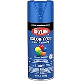 Krylon ColorMaxx 12 Oz. Gloss Spray Paint, True Blue - 1 Each