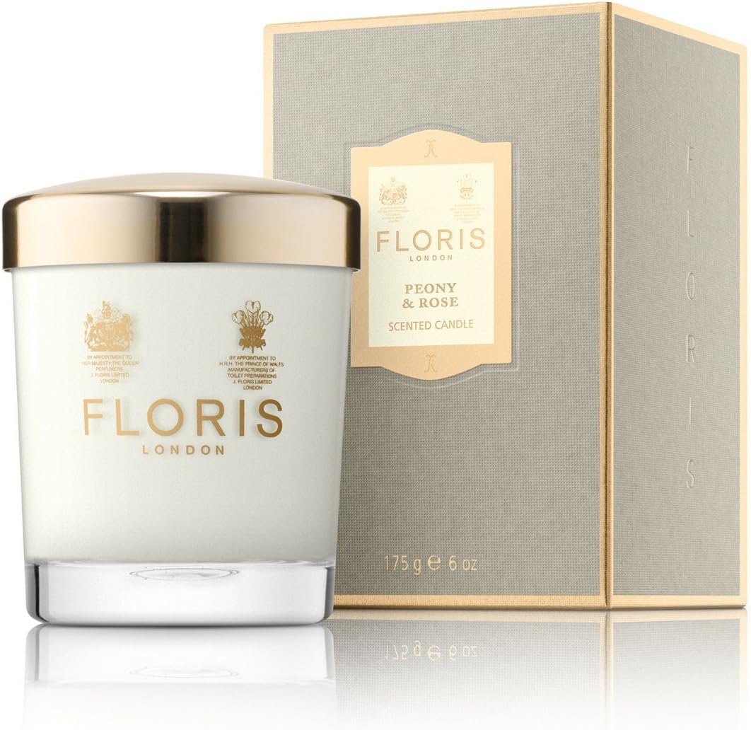 Floris London Peony & Rose Scented Candle 175g