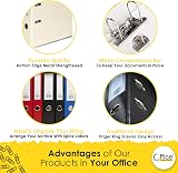 Office Centre 1x Orange A4 Lever Arch File 75mm Spine 500 Sheets view 2