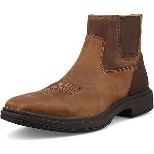 Twisted X mens 6" Square Toe Ultralite X Chelsea Western Boot