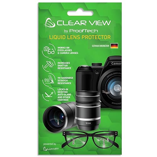 Clearview Liquid Lens Protector – Invisible Nano Coating for
