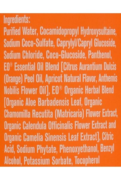 EVERYONE 3-IN-1 KIDS SOAP, BODY WASH, BUBBLE BATH, SHAMPOO, 32 OUNCE (PACK OF 1), ORANGE SQUEEZE, MADE WITH ESSENTIAL OILS FOR TODDLERS, TWEENS AND TEENS
