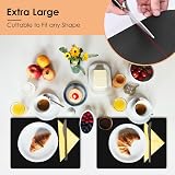KitchenRaku Extra Large Nonstick Craft Mat 60x80cm Heat Resistant view 4
