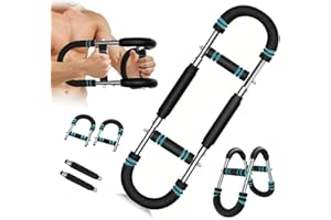 KitGody Twister Arm Trainer, 66-110lb Adjustable Chest Workout Equipment, Chest Exerciser for Men, Portable Gorilla Bar for C