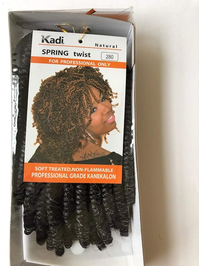 Kadi"SPRING TWIST" Natural Braiding Style, Hair Extension