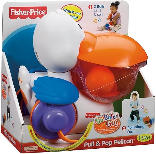 fisher price pelican pull toy