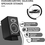 HumanCentric Desktop Speaker Stands Wedge Medium Angled Silicone Anti Vibration view 2
