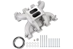 Dokili Dual Plane Carbureted 300-130 Intake Manifold Compatible with 98-02 Cadillac CTS, Compatible with 98-02 Ch-evy Camaro, Corvette 97-07, for G.M LS1 LS2 LS6 V8 Engine 5.7L 6.0L