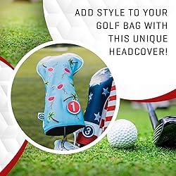 Pins & Aces LE Tropical Lawn Flamingo Head Cover