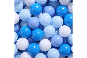 GOGOSO Ball Pit Balls for Toddlers Dogs Baby Boys Girls 2.2Inch Plasticball Toys for Kid Play Tent Birthday Slides Party Decor 50 100 170 200 500 1000