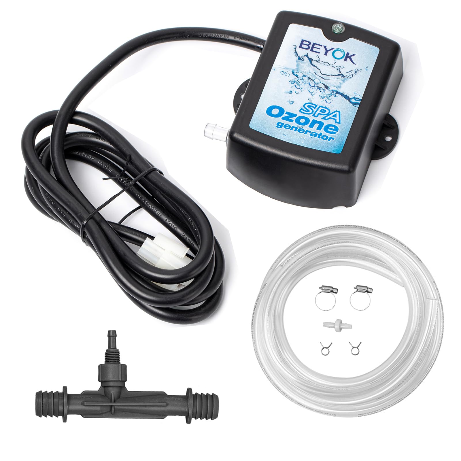 Photo 1 of EcoPooluxe Spa Ozone Generator Water, Ozone Generator for Cold Plunge, Hot Tub Ozone Generator, 50mg/h, FQT-124