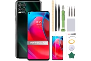 YHXMARSCAN Replacement for Motorola Moto G Stylus 5G 2021 Touch Screen Digitizer Assembly Motorola XT2131 XT2131DL XT2131-1 XT31-3 XT2131-4 6.8" LCD Display