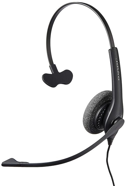 Jabra 1500 Mono Wired Headset Black Amazon.in Electronics