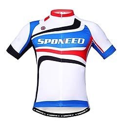 sponeed Men's Bike Shirt and Shorts Set Bicycle
