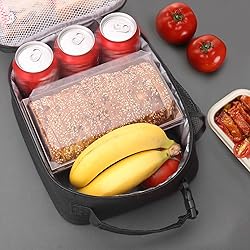 Lovoeo Lunch box Lunch bag for men women Insulated