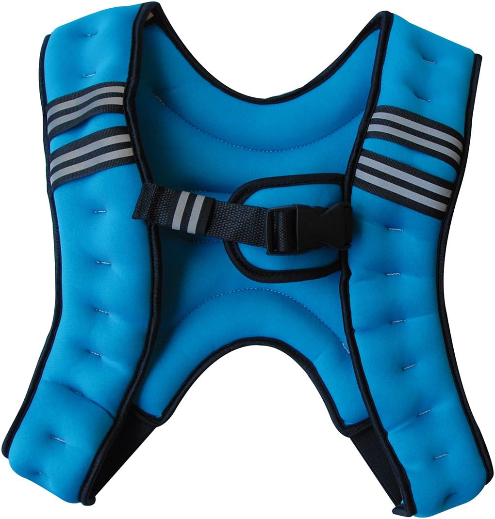 Sveltus 1798 Unisex Adult Weighted Vest, Blue, 5 Kg Amazon.co.uk