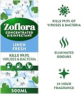 Zoflora Linen Fresh 500ml Concentrated Disinfectant All Purpose Cleaner view 2